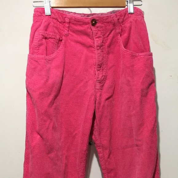 VINTAGE CORDUROY CROPPED PANTS SIZE 4 - Picture 2 of 5